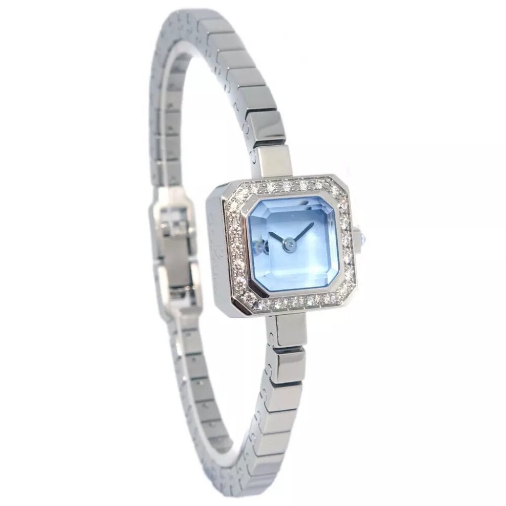 Corum Sugar Cube Ref.37.426.47 Quartz Watch SS Diamond 182580